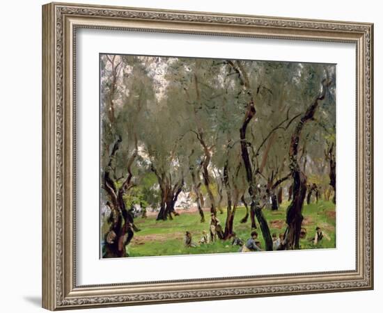 The Olive Grove, C.1910-John Singer Sargent-Framed Giclee Print