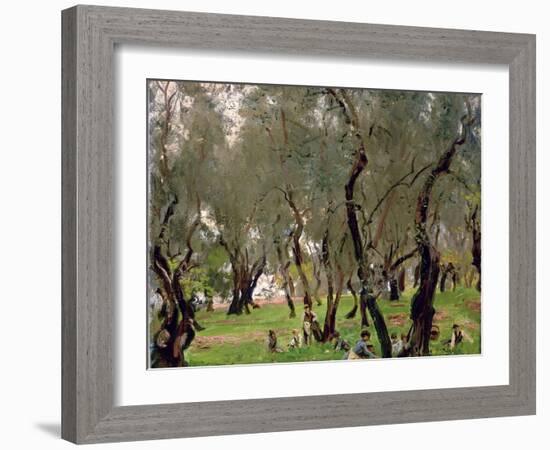 The Olive Grove, C.1910-John Singer Sargent-Framed Giclee Print