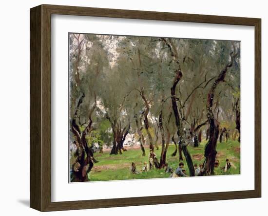 The Olive Grove, C.1910-John Singer Sargent-Framed Giclee Print