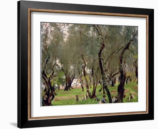 The Olive Grove, C.1910-John Singer Sargent-Framed Giclee Print