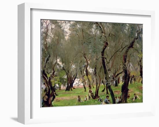 The Olive Grove, C.1910-John Singer Sargent-Framed Giclee Print