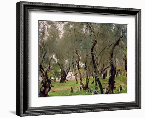 The Olive Grove, C.1910-John Singer Sargent-Framed Giclee Print