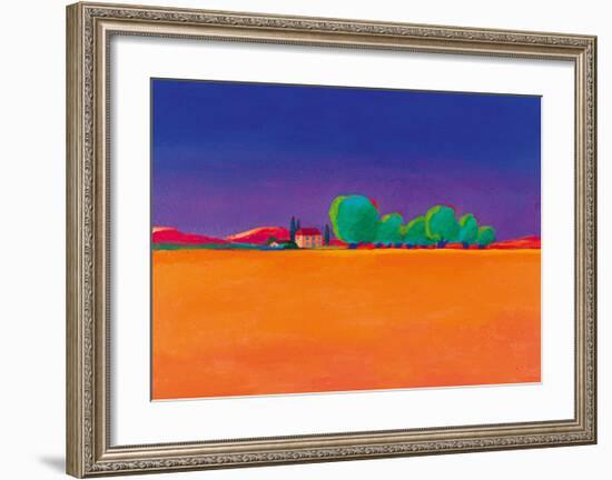 The Olive Grove-Gerry Baptist-Framed Giclee Print