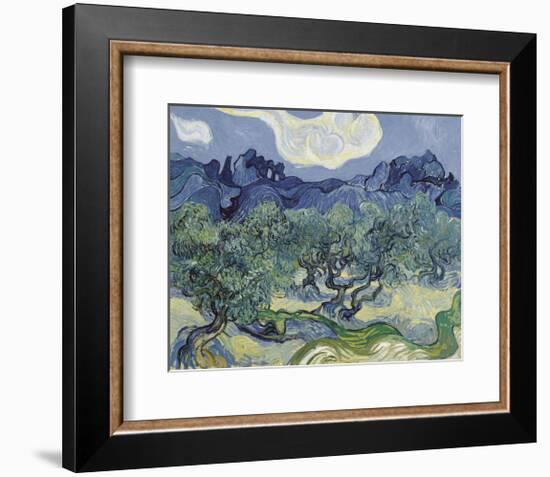 The Olive Trees, 1889-Vincent van Gogh-Framed Art Print