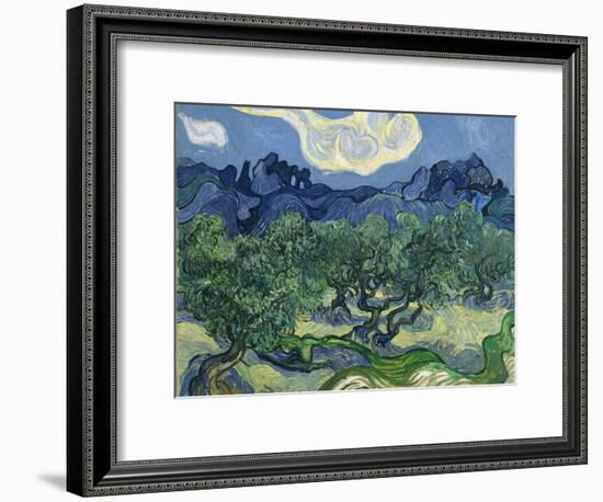 The Olive Trees, 1889-Vincent van Gogh-Framed Giclee Print