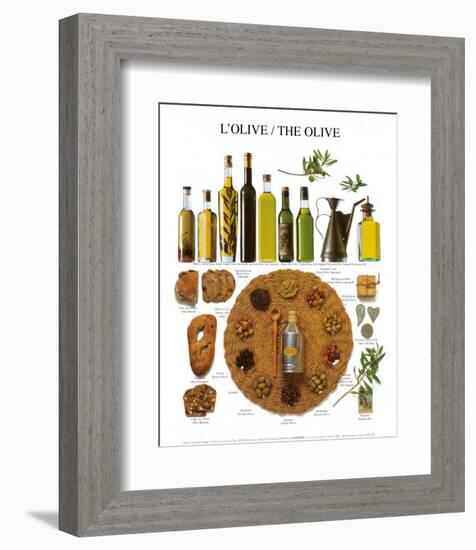 The Olive-null-Framed Art Print