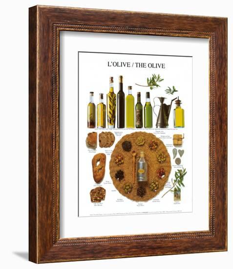 The Olive-null-Framed Art Print