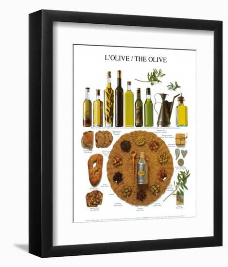 The Olive-null-Framed Art Print