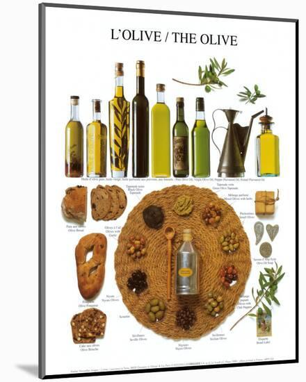 The Olive-null-Mounted Art Print