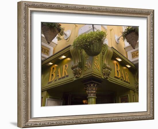 The Oliver St. John Gogarty Pub, Temple Bar, Dublin, County Dublin, Republic of Ireland (Eire)-Sergio Pitamitz-Framed Photographic Print