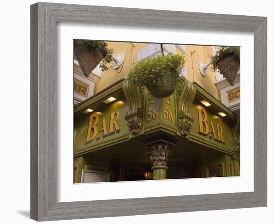 The Oliver St. John Gogarty Pub, Temple Bar, Dublin, County Dublin, Republic of Ireland (Eire)-Sergio Pitamitz-Framed Photographic Print