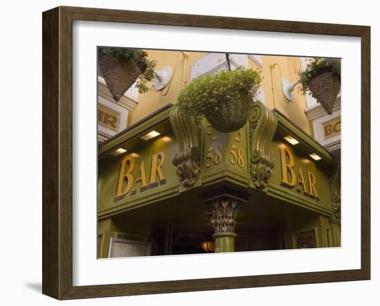 The Oliver St. John Gogarty Pub, Temple Bar, Dublin, County Dublin, Republic of Ireland (Eire)-Sergio Pitamitz-Framed Photographic Print