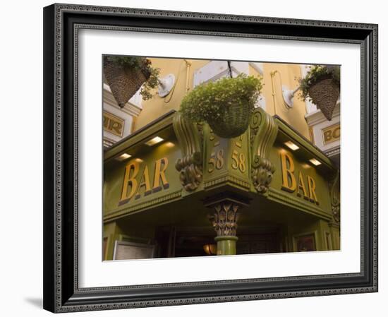 The Oliver St. John Gogarty Pub, Temple Bar, Dublin, County Dublin, Republic of Ireland (Eire)-Sergio Pitamitz-Framed Photographic Print