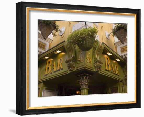 The Oliver St. John Gogarty Pub, Temple Bar, Dublin, County Dublin, Republic of Ireland (Eire)-Sergio Pitamitz-Framed Photographic Print