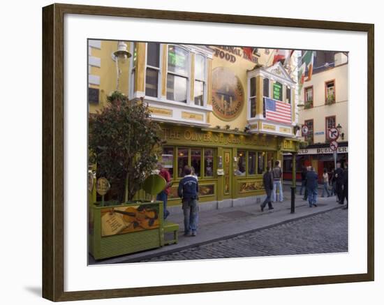 The Oliver St. John Gogarty Pub, Temple Bar, Dublin, County Dublin, Republic of Ireland (Eire)-Sergio Pitamitz-Framed Photographic Print