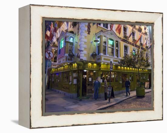 The Oliver St. John Gogarty Pub, Temple Bar, Dublin, County Dublin, Republic of Ireland (Eire)-Sergio Pitamitz-Framed Premier Image Canvas