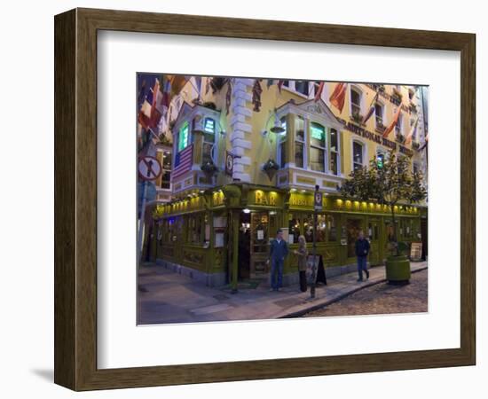 The Oliver St. John Gogarty Pub, Temple Bar, Dublin, County Dublin, Republic of Ireland (Eire)-Sergio Pitamitz-Framed Premium Photographic Print