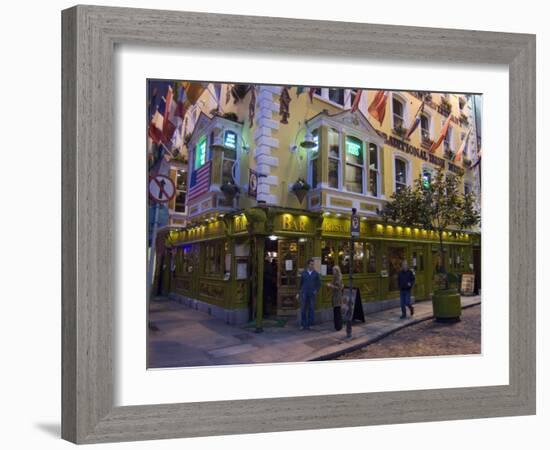 The Oliver St. John Gogarty Pub, Temple Bar, Dublin, County Dublin, Republic of Ireland (Eire)-Sergio Pitamitz-Framed Photographic Print