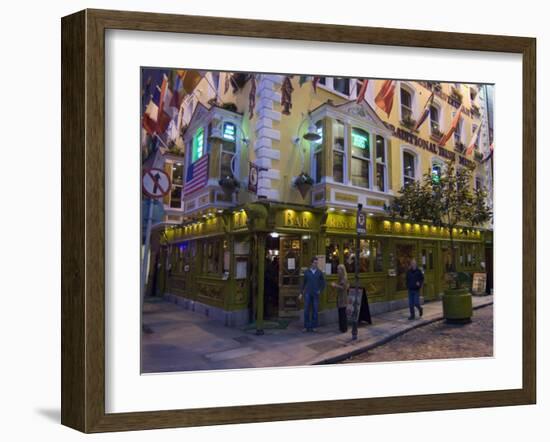 The Oliver St. John Gogarty Pub, Temple Bar, Dublin, County Dublin, Republic of Ireland (Eire)-Sergio Pitamitz-Framed Photographic Print