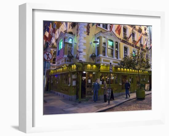 The Oliver St. John Gogarty Pub, Temple Bar, Dublin, County Dublin, Republic of Ireland (Eire)-Sergio Pitamitz-Framed Photographic Print
