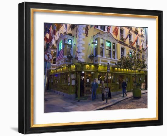 The Oliver St. John Gogarty Pub, Temple Bar, Dublin, County Dublin, Republic of Ireland (Eire)-Sergio Pitamitz-Framed Photographic Print