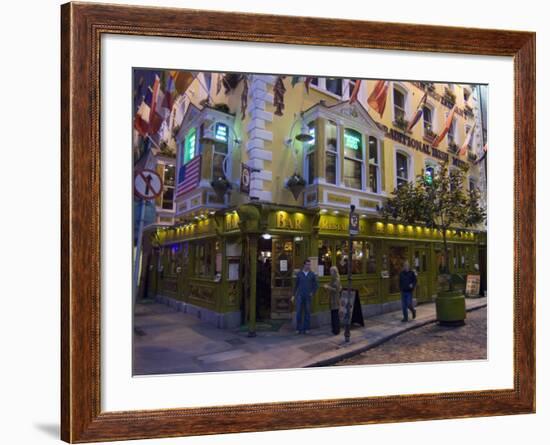 The Oliver St. John Gogarty Pub, Temple Bar, Dublin, County Dublin, Republic of Ireland (Eire)-Sergio Pitamitz-Framed Photographic Print