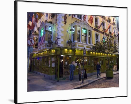 The Oliver St. John Gogarty Pub, Temple Bar, Dublin, County Dublin, Republic of Ireland (Eire)-Sergio Pitamitz-Framed Photographic Print