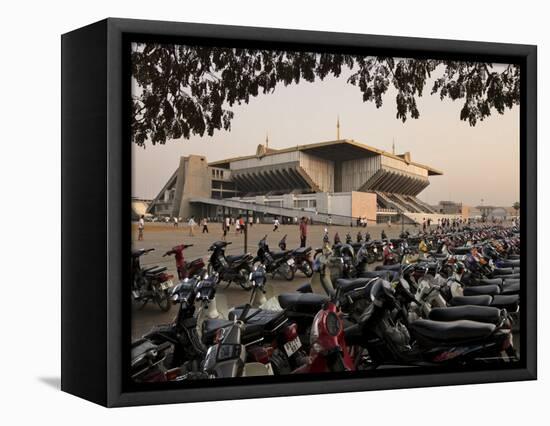 The Olympic Stadium, Phnom Penh, Cambodia, Indochina, Southeast Asia-Andrew Mcconnell-Framed Premier Image Canvas