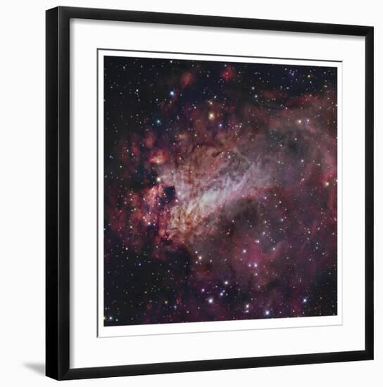 The Omega Nebula in Saggitarius-Robert Gendler-Framed Giclee Print