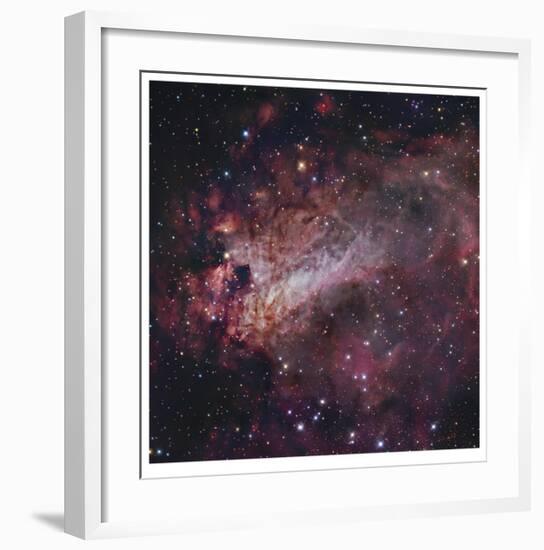 The Omega Nebula in Saggitarius-Robert Gendler-Framed Giclee Print