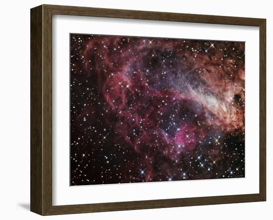 The Omega Nebula-Stocktrek Images-Framed Photographic Print