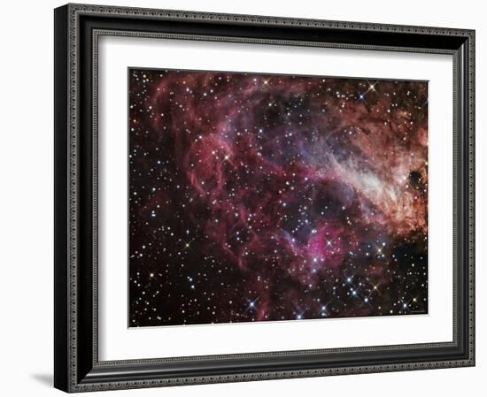The Omega Nebula-Stocktrek Images-Framed Photographic Print