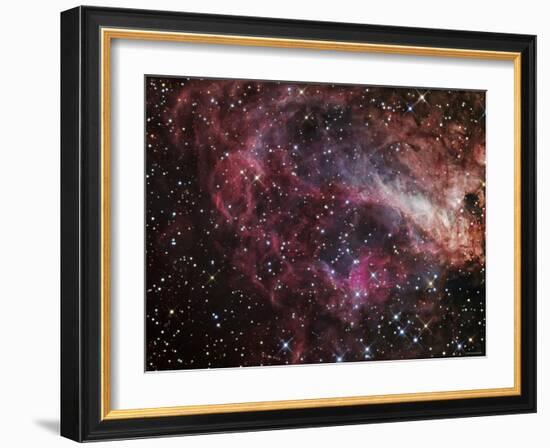 The Omega Nebula-Stocktrek Images-Framed Photographic Print