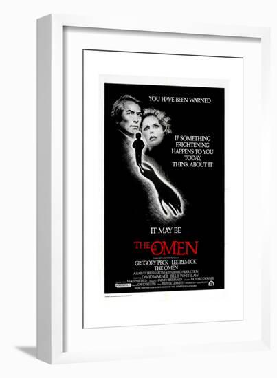 The Omen, Gregory Peck, 1976-null-Framed Giclee Print