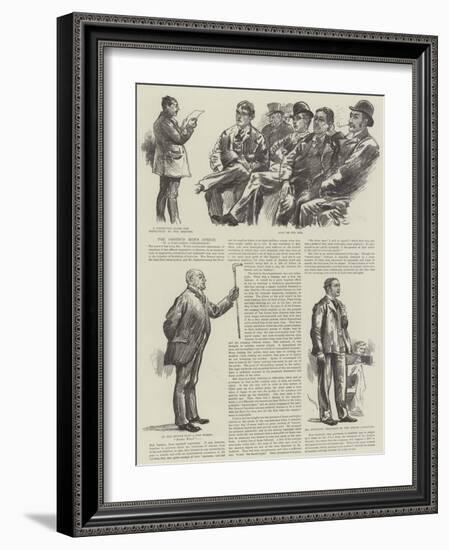 The Omnibus Men's Strike-William Douglas Almond-Framed Giclee Print