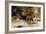 The One Horse Carraige-Henri de Toulouse-Lautrec-Framed Art Print