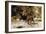 The One Horse Carraige-Henri de Toulouse-Lautrec-Framed Art Print