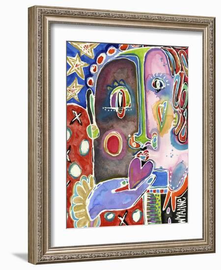 The One Love-Wyanne-Framed Giclee Print