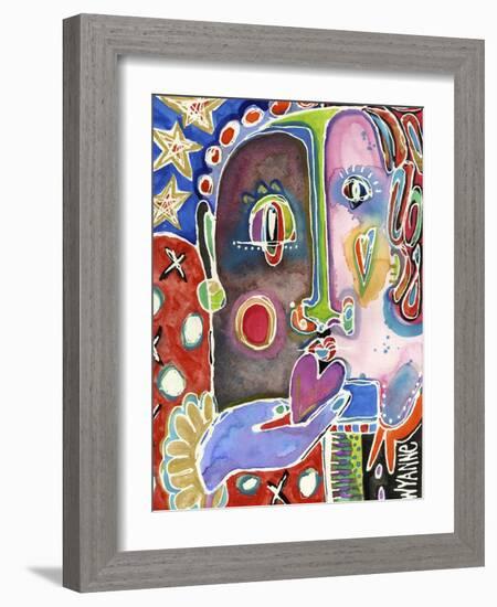 The One Love-Wyanne-Framed Giclee Print