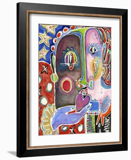 The One Love-Wyanne-Framed Giclee Print