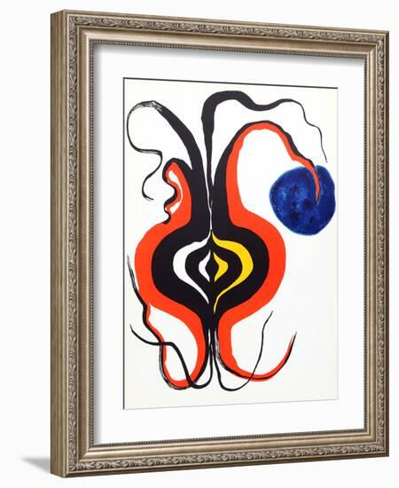 The Onion from Derriere Le Miroir-Alexander Calder-Framed Collectable Print