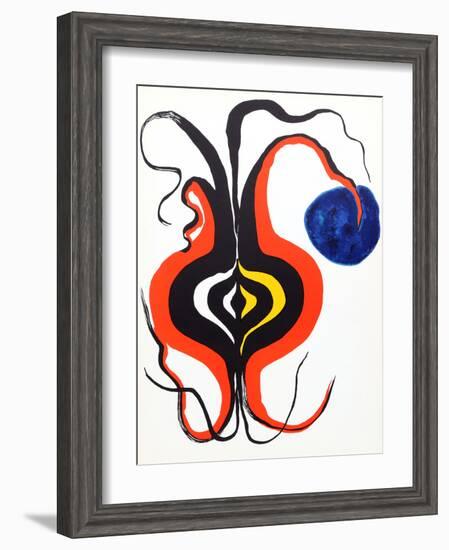 The Onion from Derriere Le Miroir-Alexander Calder-Framed Collectable Print