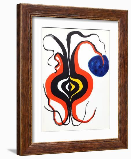 The Onion from Derriere Le Miroir-Alexander Calder-Framed Collectable Print