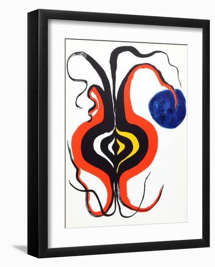 The Onion from Derriere Le Miroir-Alexander Calder-Framed Collectable Print