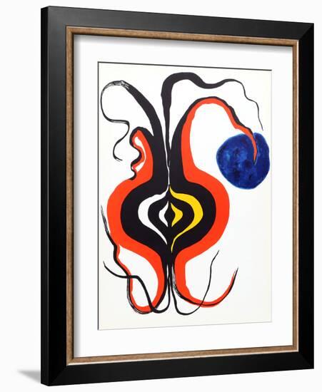 The Onion from Derriere Le Miroir-Alexander Calder-Framed Collectable Print