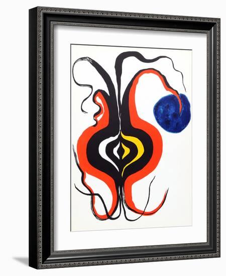 The Onion from Derriere Le Miroir-Alexander Calder-Framed Collectable Print