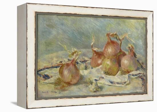 The Onions, 1881 (Oil on Canvas)-Pierre Auguste Renoir-Framed Premier Image Canvas