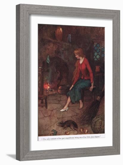 The Only Membrant of Her Past-Warwick Goble-Framed Giclee Print