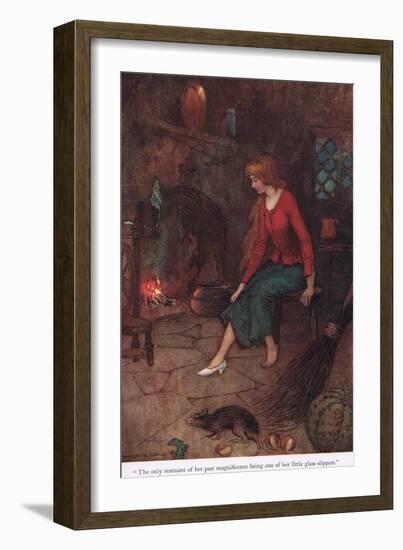 The Only Membrant of Her Past-Warwick Goble-Framed Giclee Print