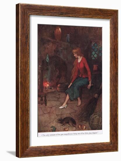 The Only Membrant of Her Past-Warwick Goble-Framed Giclee Print